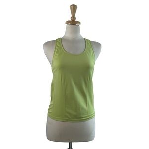 CHAMPION Tank Top Racerback Large Green